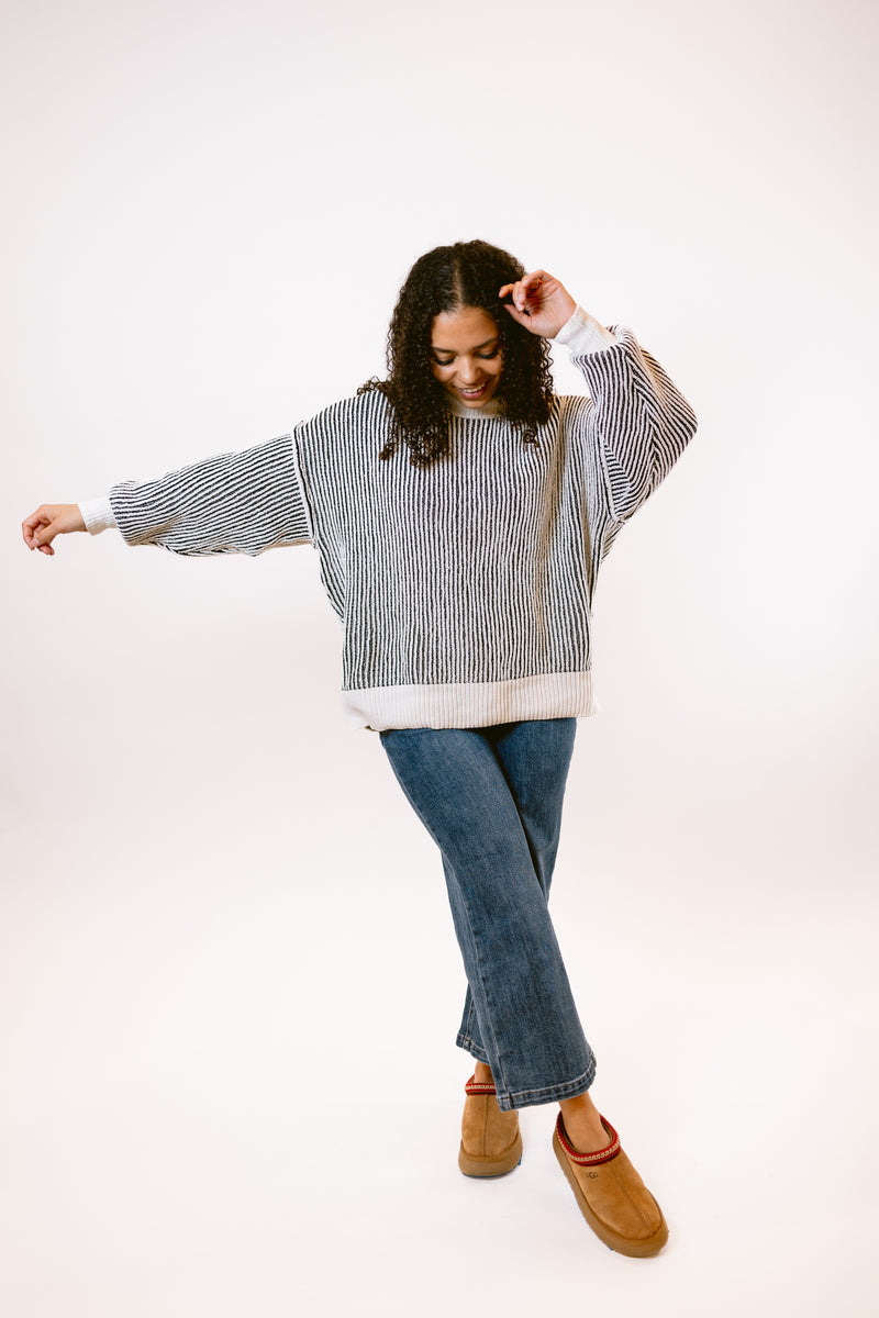 Oversized Sweater in Black